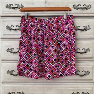 Alice and Trixie Silk Eclectic Pink Shorts